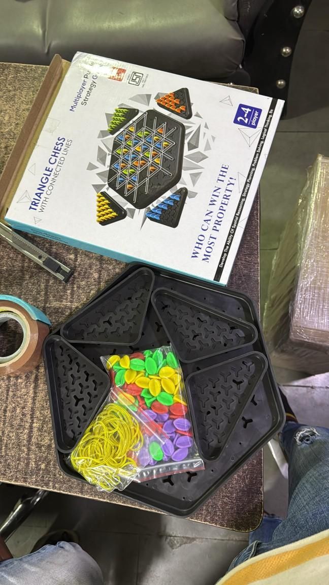 Chain Triangle Chess Game